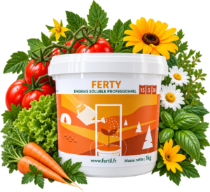 Engrais soluble : FERTY 15-5-30
