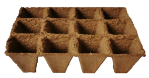 FERTILPOT 4x5 Plaque de 12 pots